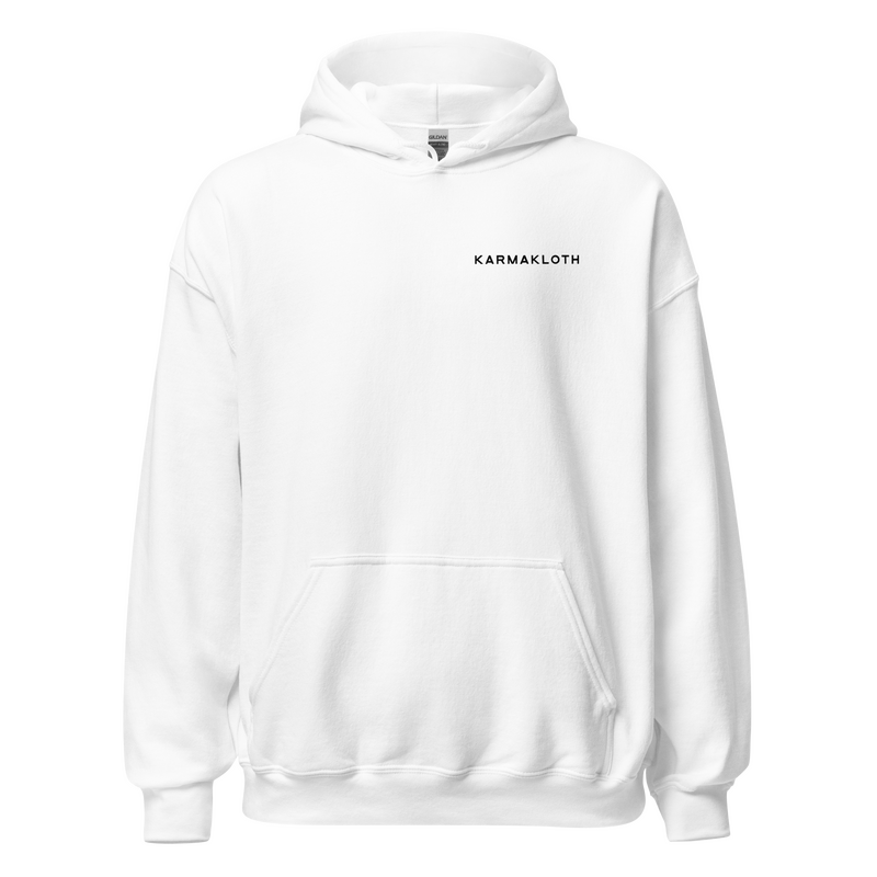 KarmaKloth White Hoodie
